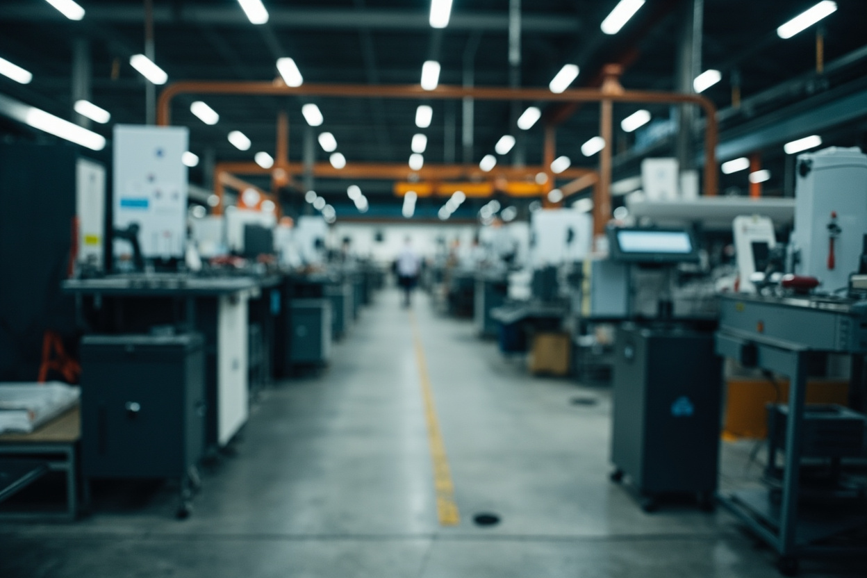 Manufacturing facility floor